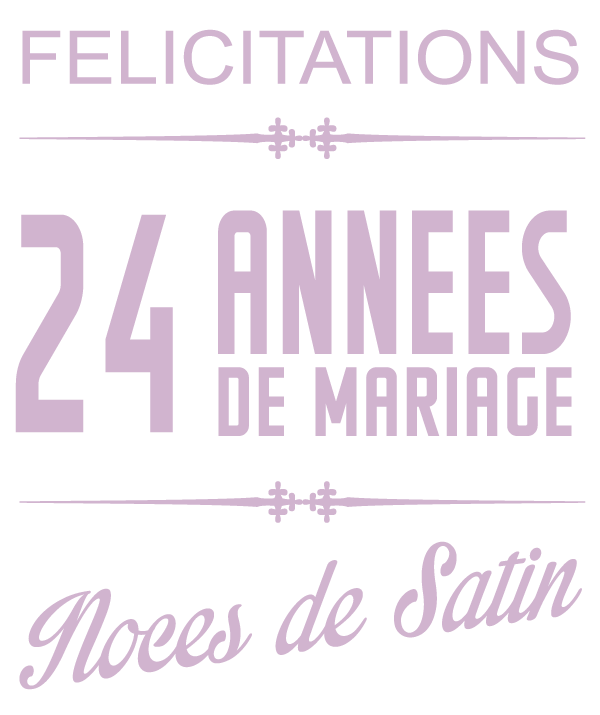 24 Ans De Mariage Noces De Satin Symbole Idees Cadeaux